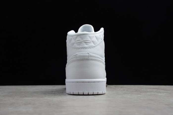 jordan 1 mid quilted white (w) db6078-100