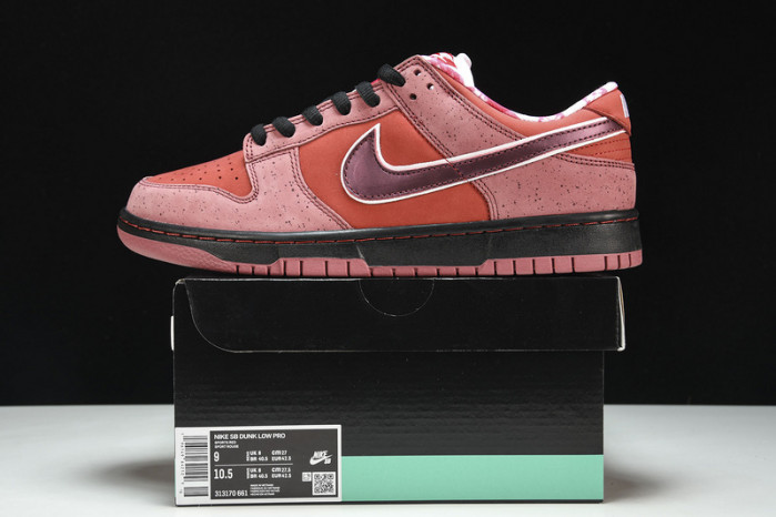 nike sb dunk low red lobster   313170-661