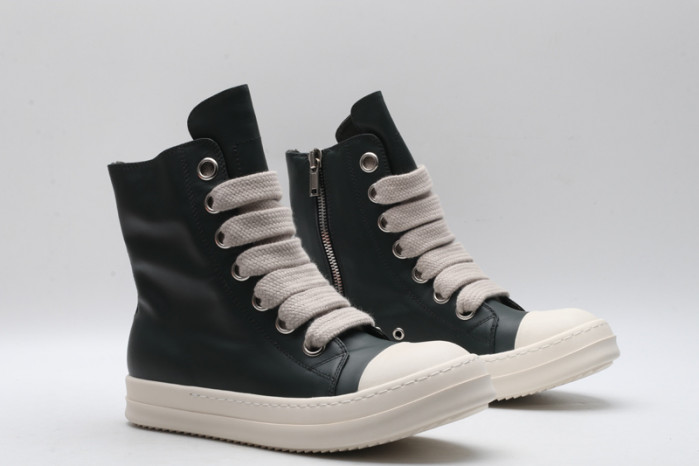 rick owen.s sneaker ro-098（black color)）