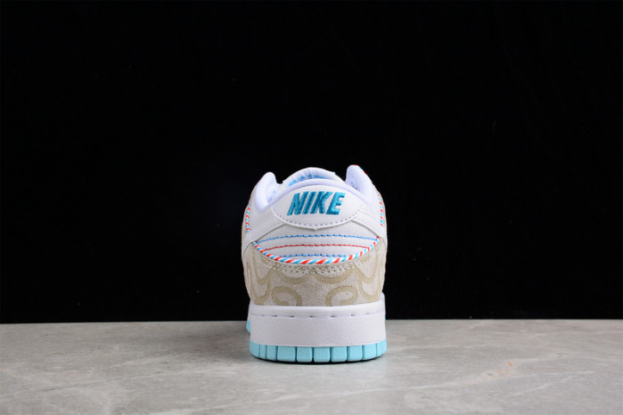 nike dunk low barbershop grey    dh7614-500