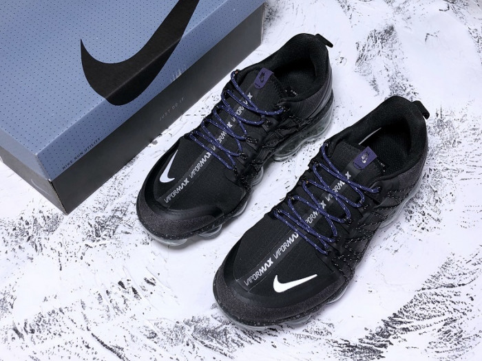 nike air vapormax run utility black reflect silver (w) aq8811-001