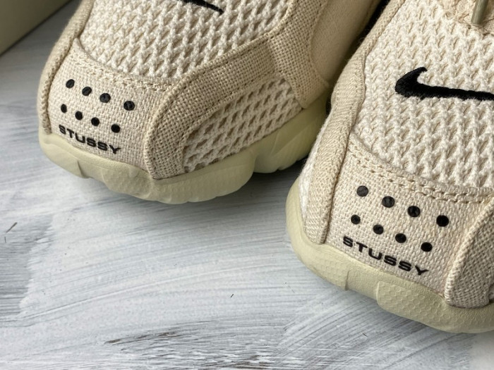 nike air zoom spiridon cage 2 stussy fossil  cq5486-200