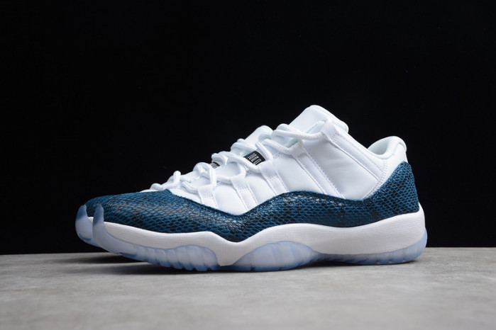 jordan 11 retro low snake navy (2019) cd6846-102
