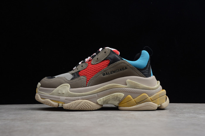 balenga triple s grey red blue 512175 w09o2 4365