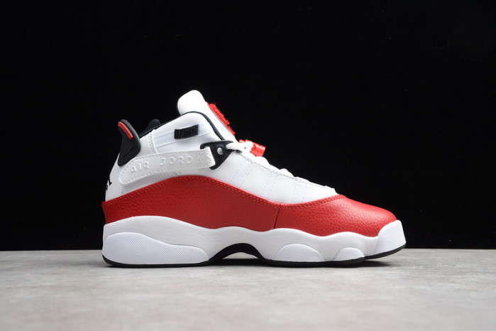 jordan 6 rings white university red 322992-120