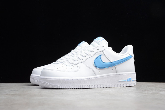 nike air force 1 low white university blue ao2423-100