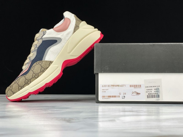 gc rhyton vintage trainer sneaker pink