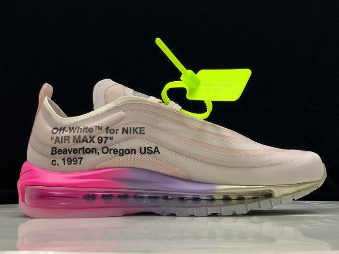 nike air max 97 ow elemental rose serena "queen" aj4585-600