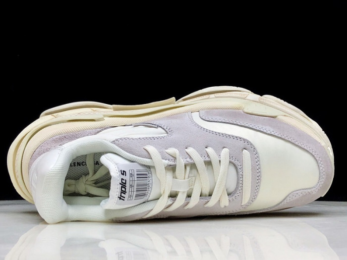 balenga triple s white ecru 506346 w09t1 9000