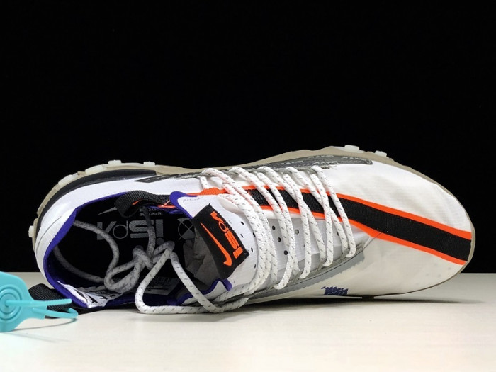 nike ispa react low summit white ar8555-100