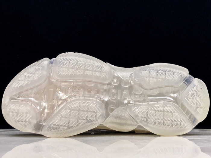 balenga triple s clear sole grey 541624w09o11705