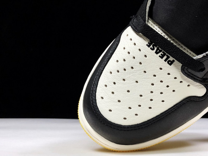 jordan 1 retro high "not for resale" varsity maize 861428-107