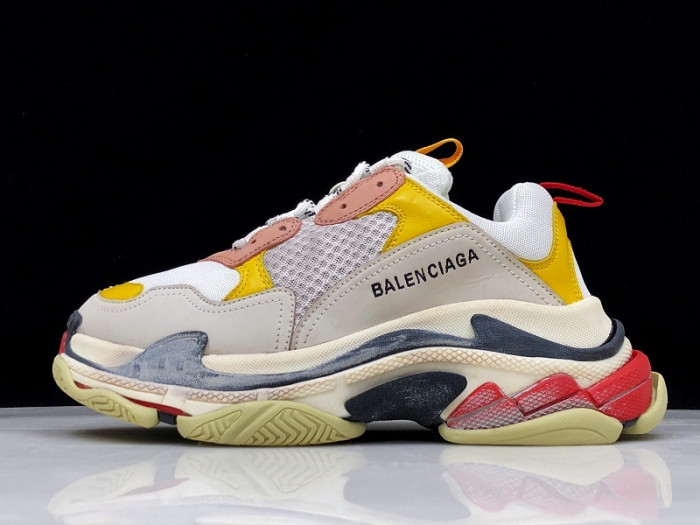 balenga triple s cream yellow red (w) 524038w09o59035