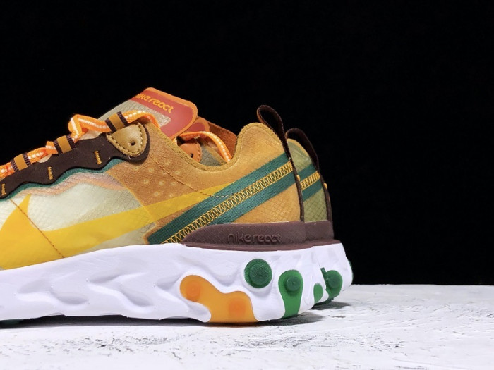 nike react element 87 orange peel cj6897-113