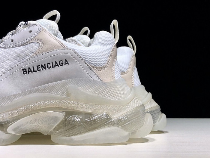 balenga triple s clear sole white 541624 w09e1 9000
