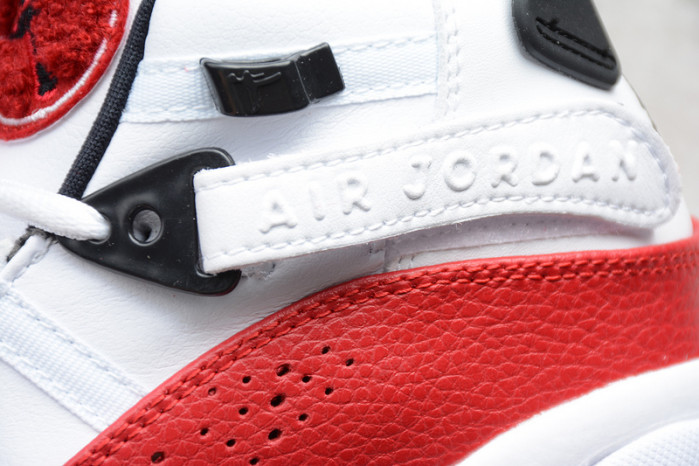 jordan 6 rings white university red 322992-120