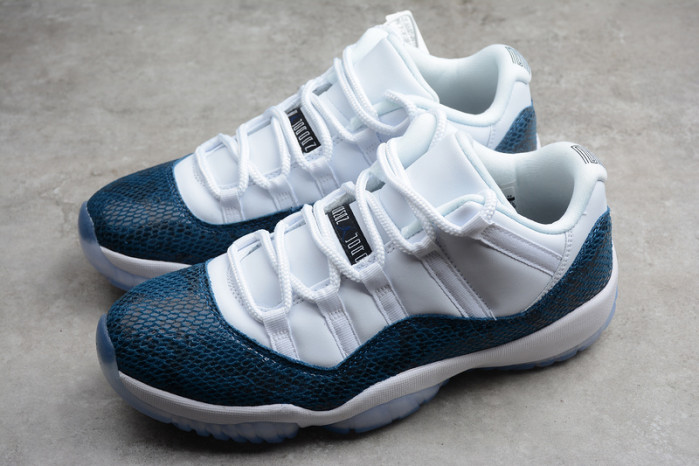 jordan 11 retro low snake navy (2019) cd6846-102