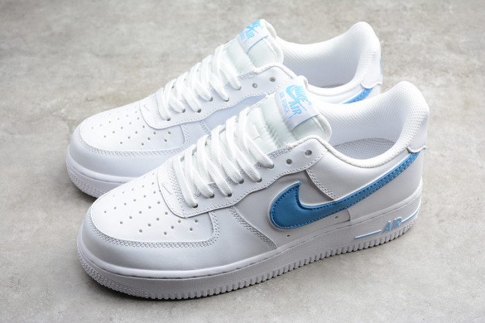 nike air force 1 low white university blue ao2423-100