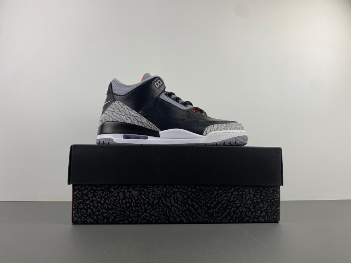 air jordan 3  “black cement”  dn3707-010