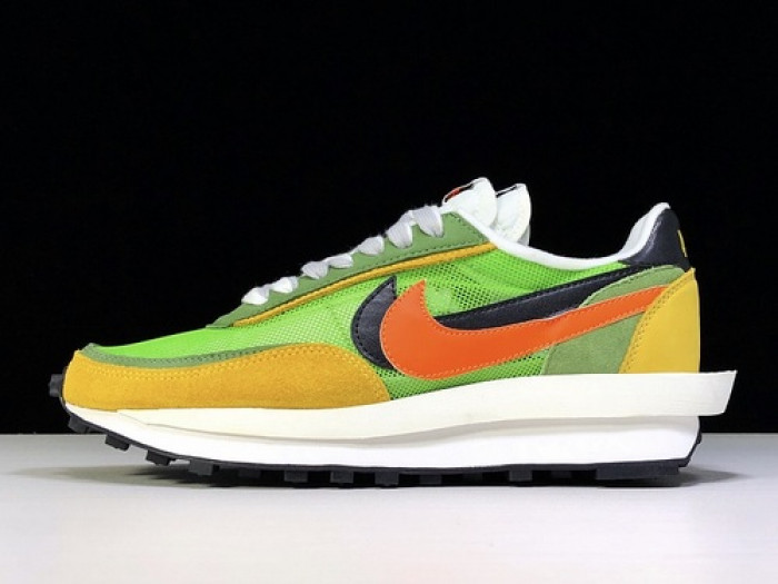 sacai x ldwaffle ''green gusto'' - nike  bv0073--300