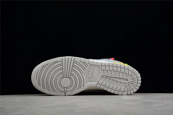 nike dunk low ow lot 6 - dm1602-110