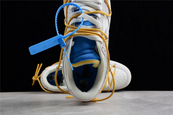 nike dunk low ow lot 34 - dj0950-102