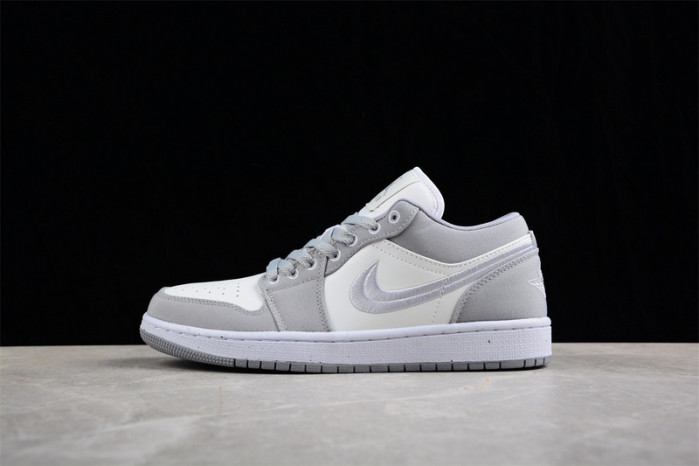 air jordan 1 low "light steel grey"    dv0426-012