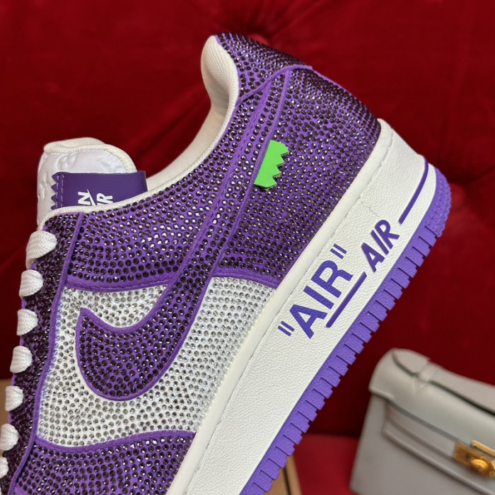 lou vuit sci-fi sneakers& nike air force 1  lvs&naf-007