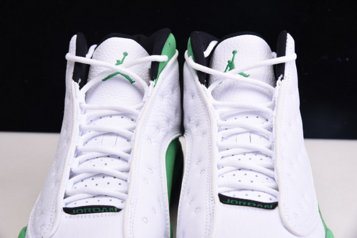 jordan 13 retro white lucky green db6537-113