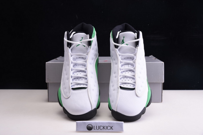 jordan 13 retro white lucky green db6537-113