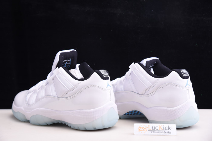 jordan 11 retro low legend blue (gs)  av2187-117