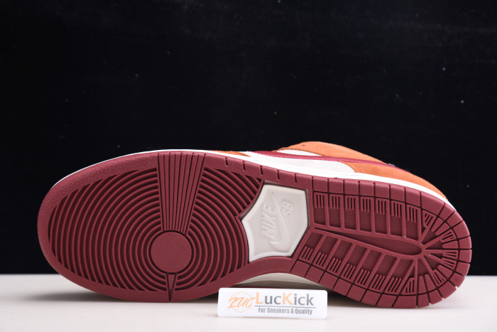 nike sb dunk low pro dark russet cedar bq6817-202