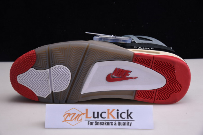 jordan 4 ow x air jordan 4 “bred” cv9388-001