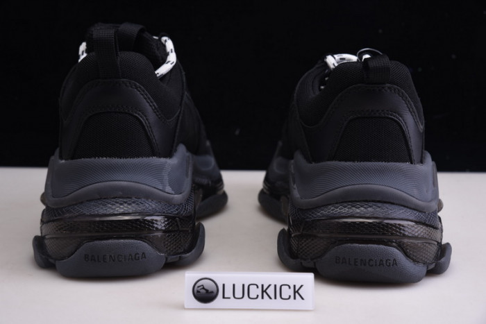 balenga triple s black clear sole 544351 w09o 11000