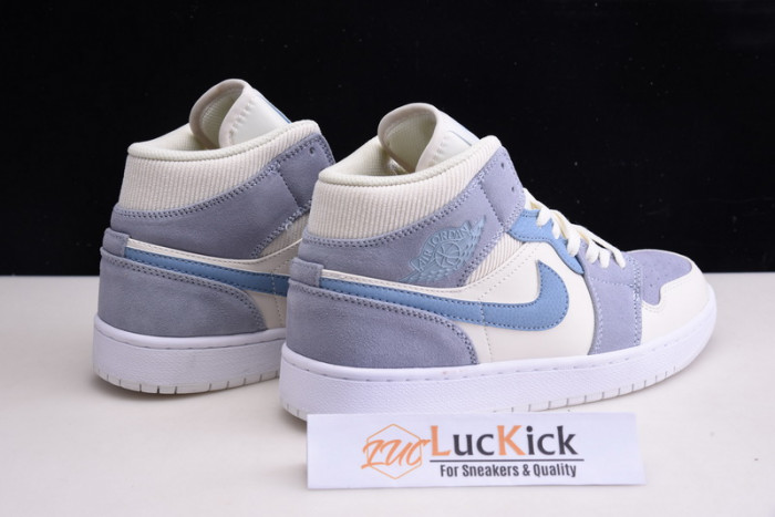 jordan 1 mid mixed textures blue da4666-100