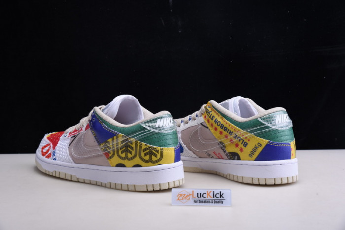 nike dunk low sp city market da6125-900