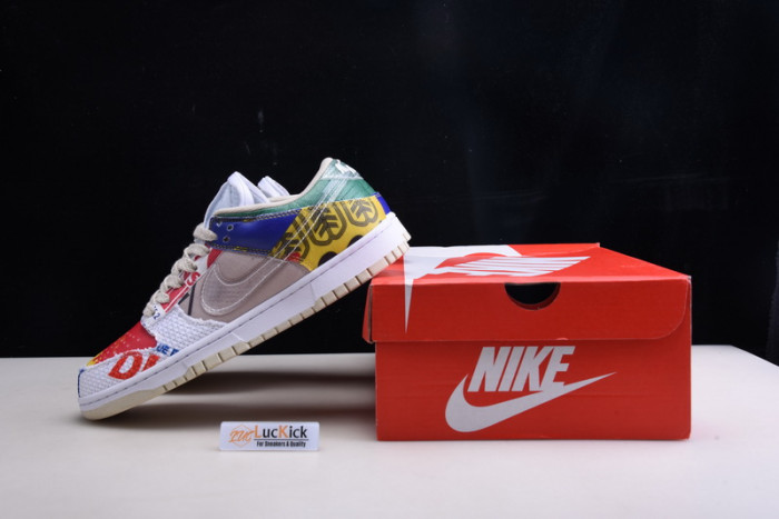 nike dunk low sp city market da6125-900