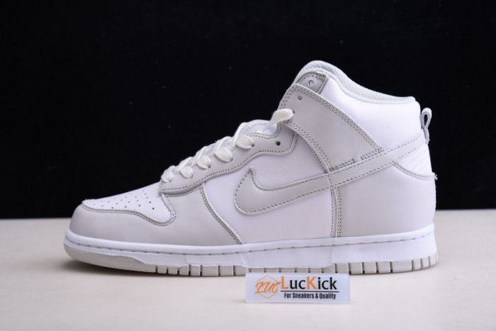 nike dunk high retro white vast grey (2021) dd1399-100