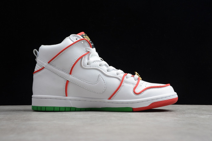 paul rodriguez x nike sb dunk high  ct6680-100