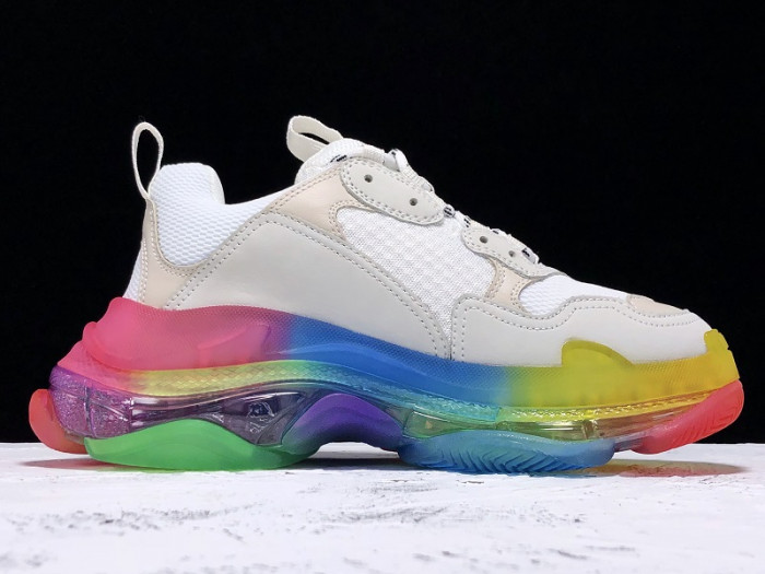 balenga triple s clear sole rainbow 5416247 w09e1 1895