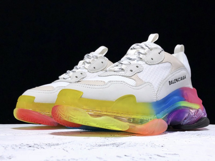 balenga triple s clear sole rainbow 5416247 w09e1 1895