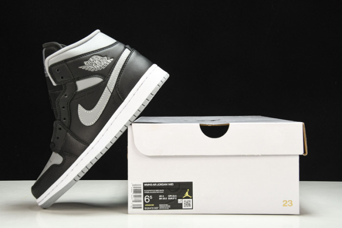 air jordan 1 mid“shadow” bq6472-007