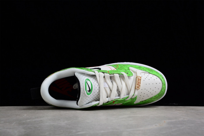 nike dunk low disrupt 2 green snakeskin dv1491-101