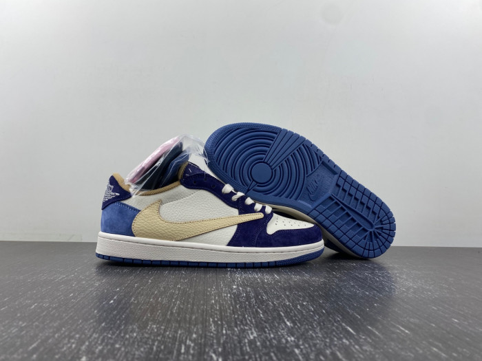 travis scott x air jordan 1 low  dm7866-808