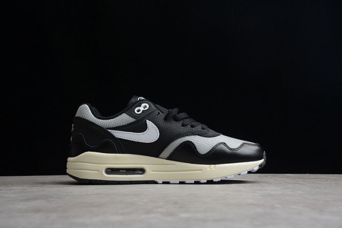nike air max 1 patta waves black (with bracelet)  dq0299-001