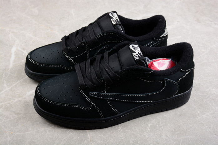 travis scott x air jordan 1 low og “black/phantom”  dm7866-100