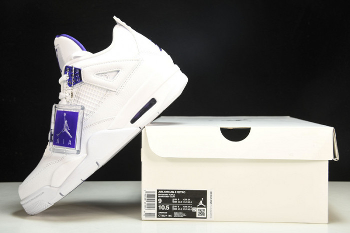 jordan 4 retro metallic purple ct8527-115