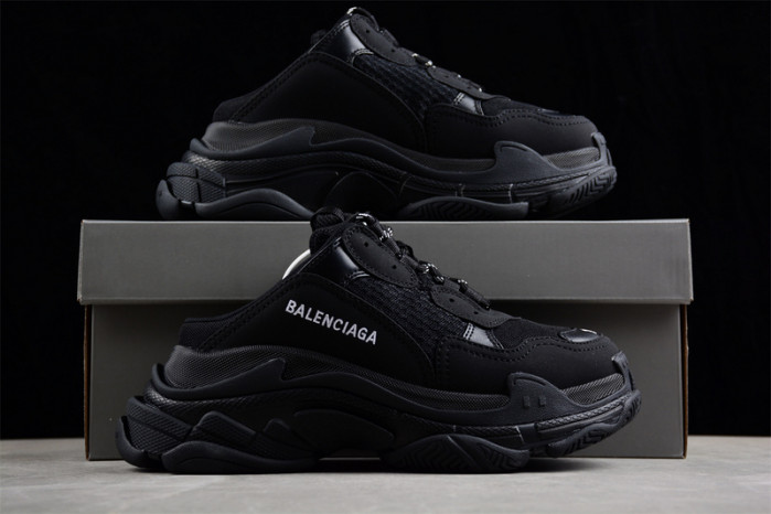 balenga triple s black clear sole    btsbcs-034