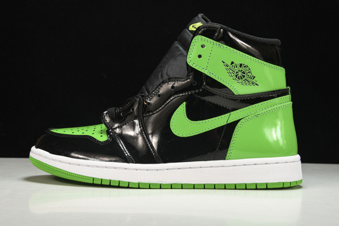 jordan 1 retro high pine green black   555088--030