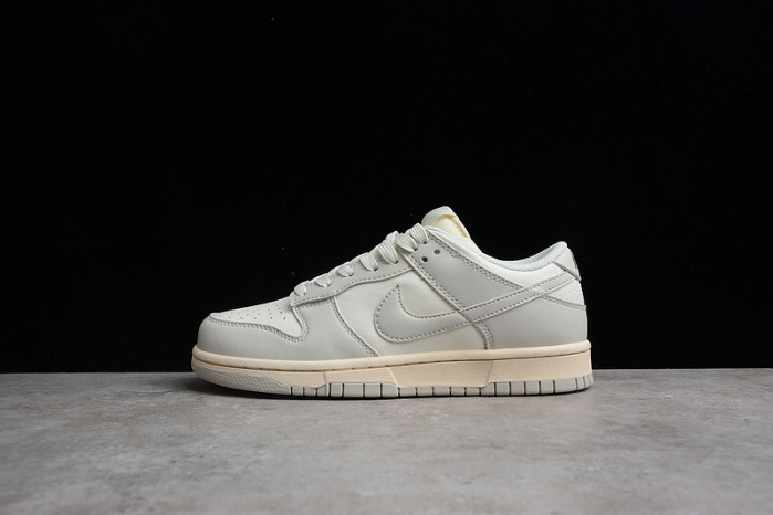 nike dunk low sail light bone (w) - dd1503-107